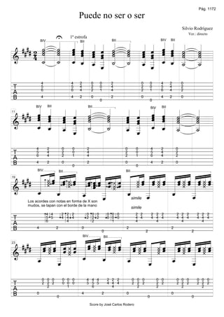 Cancionero silvio rodriguez