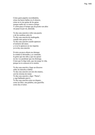 Cancionero silvio rodriguez