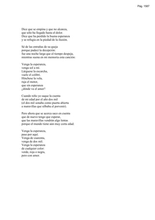 Cancionero silvio rodriguez