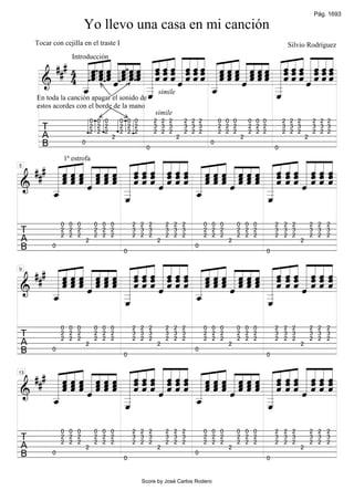 Cancionero silvio rodriguez