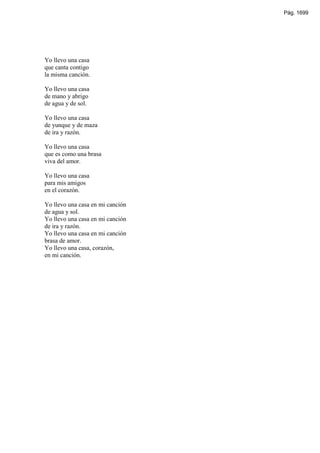 Cancionero silvio rodriguez