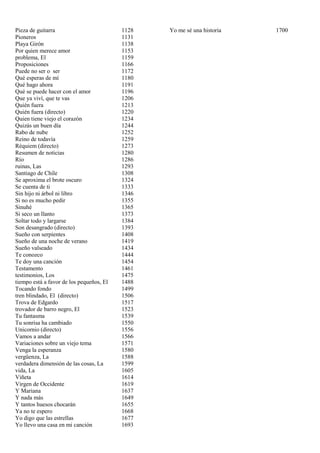 Cancionero silvio rodriguez