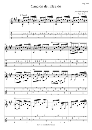 Cancionero silvio rodriguez