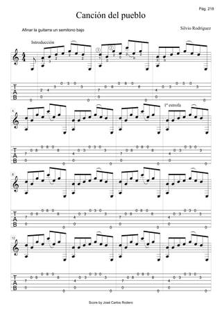 Cancionero silvio rodriguez