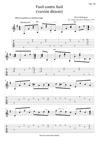 Cancionero silvio rodriguez