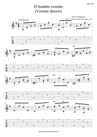 Cancionero silvio rodriguez