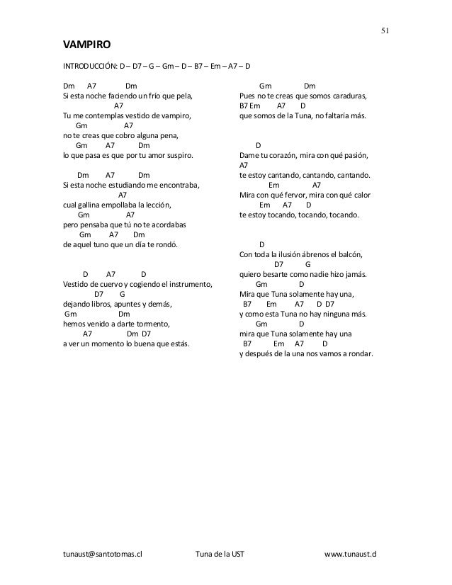 Cancionero Tuna Ust Oficial 07 05 2017