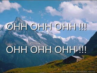 OHH OHH OHH !!! OHH OHH OHH !!! 