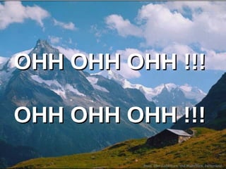 OHH OHH OHH !!! OHH OHH OHH !!! 