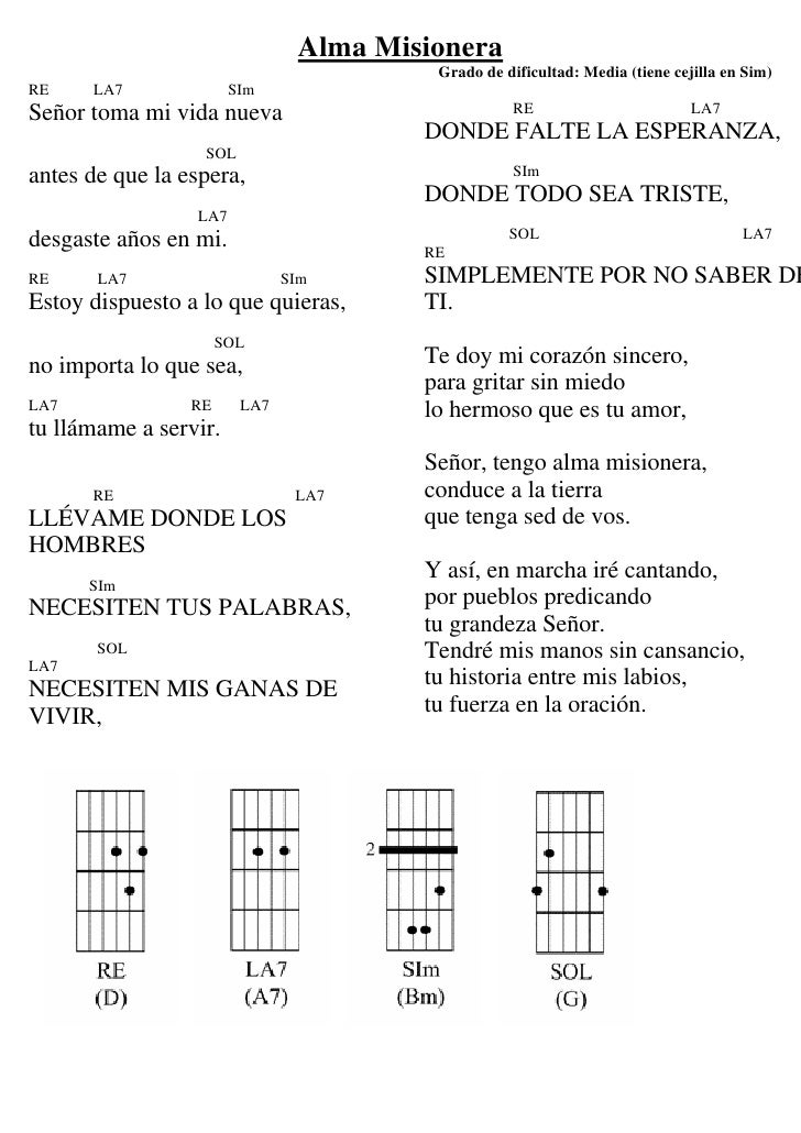 Canciones de misa