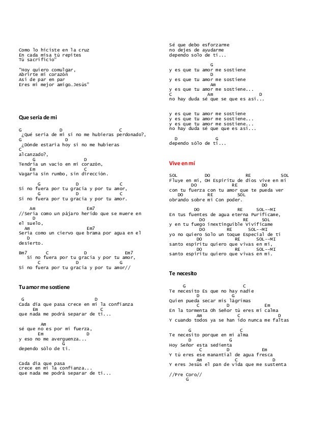 Canciones guitarra