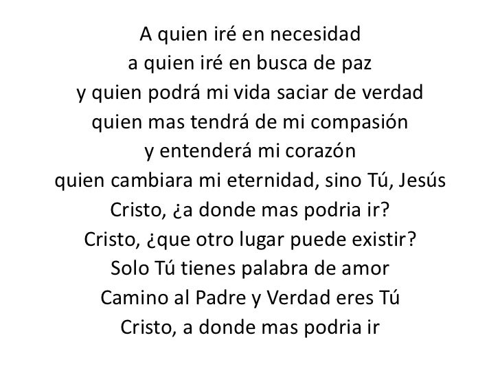 Canciones iglesia