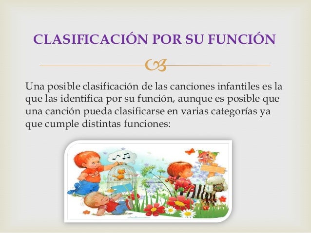 Canciones Infantiles