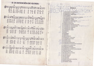 YÍ ,! ry dc 8to' riaquo bd
1o^r15
- mó pr-n rEc_rau- Íiu
í:
- &ucr - to moha dcs-pcr - ttrr &G mucr- tra lr ,i - à". - tã
'i'
F.-, ,, Tìa',,i1, ck 'evac'ç'o'?'ecci'6'âo*,
7.7"-,oi A
fi$t"^'i ,;*u,i)'rã.ou*-: INDIC.Et /
fi-.{o't:-a!:'t. Qgu}-, :'t,7zas7*'q"';' &, b' f 1't'az'a:c<<d-c'1 y tu oí''
lit;i*il'J "l
"Ë"ttufi,t,r';:4^' L 9{a"*" 'Ç);-o'
"
fu"4& '/.- llr
- l o
- d o
-ü
con el rcr - plan _dor dcl
i ry" slj - rir quoEt pcr-
a I| SIC- ri. do la
yt lÊ de Su bcn - di-
il | 6.s1CORAZóNDELPADRE
; I I 16.U;OFRENDA
1,. ì&t p.pscRUZ
, . f
, r8. Mt PROMESA
: , i 19.;gRAMENT€}
i
t m.riÚs suFRlENrE
:
i
21 5/FRIMIENToY NUEVAVIDA
,*- 22 l8CANctÓN DEvlcroRtA
l' ':? 'zs.E seNonuecÓ
I Q'/ zt'gt oIÁoe GLoRt'A
I 1€ zs.ELBRILIÂNTEpnÍSoe otos
i
-i
)f zs.p1cANctóNDEros sorDADoscELEsnAr-Es
27. yl MARCIIA DE LA NUEVA ERA
ìi 2A LLAMADA AL SACRTFICIO
,- i 29.1,,lCANCTóNDE LAJUVENTUD
,
3q.Lr MARCFIADE lA JUVENTUDDELPRlNCtptO
3L ïODOS EN UNIDAÍ)
32 g1 MANANTIAL DEVIDA
J e re HÍtotuÍo,wervr ALHocAR
..r'.1 * 34.gfl CORDERO,vEN
.tli -s.ME FIASLrl'MÂDO
ge"OH VEl, SEIiOR
g.tüZ CELESTTAL
g& CtIANDO CONTEMPLOA Mt SENOR
39.IUESTRA HERENCLA
{O.VÉNPRONTO.UNIDAI)
Eb
'il:'.ry7.
- ....n-,. -... 6 / | 1 pgÉvAcÂNctÓlcoe uvser-neCrón1"1õo 7rr ryongv A$Jc-i
.lltÏ"'
Ls<iLc(0LíR'ê
| 2 LqBENDtclôN DEGt Rta Jq sç /r
L t,
'lÍ
i I apIGRA€IADELJAnDÍNSANTo 'Pn'r'ra'rec'Rl'9se
fí 'l I n.w^oRrENrE
i . I I o*311o.Ì?:tossotoÂDosDelpnrÌ{crproveÈe-o2-s€oL
f I i croSsoLDADosuNtDos!9G2- seu'
ll t J ?.ucârrcrónoer;nnoÍn r t
ll i I ggJAnDÍxoer-enesrnunRctóN- ?R;t'o'c'Íu 'írrh"{e
l, i I t-coanoN SuFRIENTE195t ' Pusrt+-t
li I | 19.plBRtsA DE PRTMAVERA
li
j
I tr r.ocor*.róruoenRü{AvERAoereoÉlr
fi i ,l tz;.4cANCtÓNDEtosvENcEDoREs$+lltti"yonqya,nl
ll .i ì71 B.ucANcróNDELBAÀfeuErE
ll I II.SIMoRADADELPADRE
.,ï:lËi,+_ff#ïï-&.i:,: :?JH:';ïï'Í;ii UtJX;ji : ,,Í
sb í:-
tes ya lor va _ lles
caa quie-nes puc _ dan
o l a a - l e - g r í _ a
rfo de -vol - yc, _ le
i3! et.- pí - ri- tur dc Ii - bcr_ue -nael
-u
- ni_ver_ so conSua_
:T" "
- b-o - za en Su co_-ã-
ue - no de Su üer_noydul-cea-
Bb (im,r Ë
Il lg-*n
- res des_per_
d a Í a l m u n . d o l a È - b e r -
.gcr
€ - mor qucEl tie _ ne por
riut- ta tnr - ciay b€n_ di _
tad!
mor-
zz6n,
moÌ.
da
me
a
to
de la vi
^do ne - gar
s u a - l e _ g í
no me sien
tú.
tad.
mi!
ción!
ccr.
saÍ?
bad-
zôn!
A lor
mien -trrs
1ó- mo
;Có - mo
mon -
bu3
sien
pue
Quc la htz
gCó-mo pue
eom-par- tid
iQué in - dig -
Bbr
Quc la luz de ta vi - da
*::-To gy-e _
_do ne - snÍ - me
.:oT?"r-{d Sua_le - srÍ - ?
iqué in - dig - no me Sen _ tã
h3-Saat mun - do r! - na-
srEt me lla - ma sin ce-
,y Su elo - ria a - Ia_qcn-Eo de rni co - ra-
Bb3 Bb
_F-;t"d
mun - do ne _ na - c€r.sr cl me lla - ma sin
.
ce - sar?
,I_ !! 4o
- ria a - ra _ baJ.qen - tro de mi co - ra - zón!
I
t .
' .
ir
1
t.
4
:
 