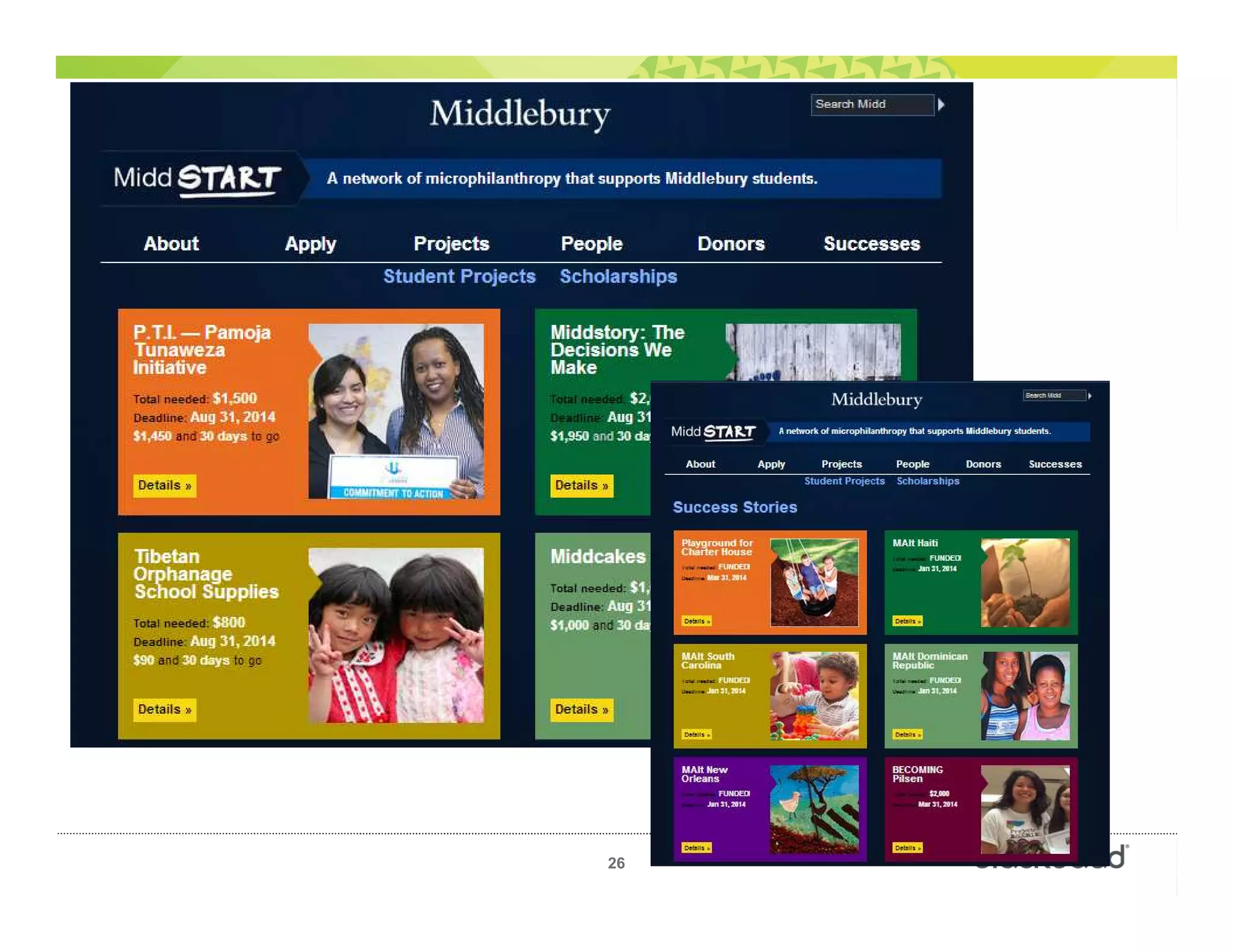 26
Blackbaud Enterprise Customer Summit
 