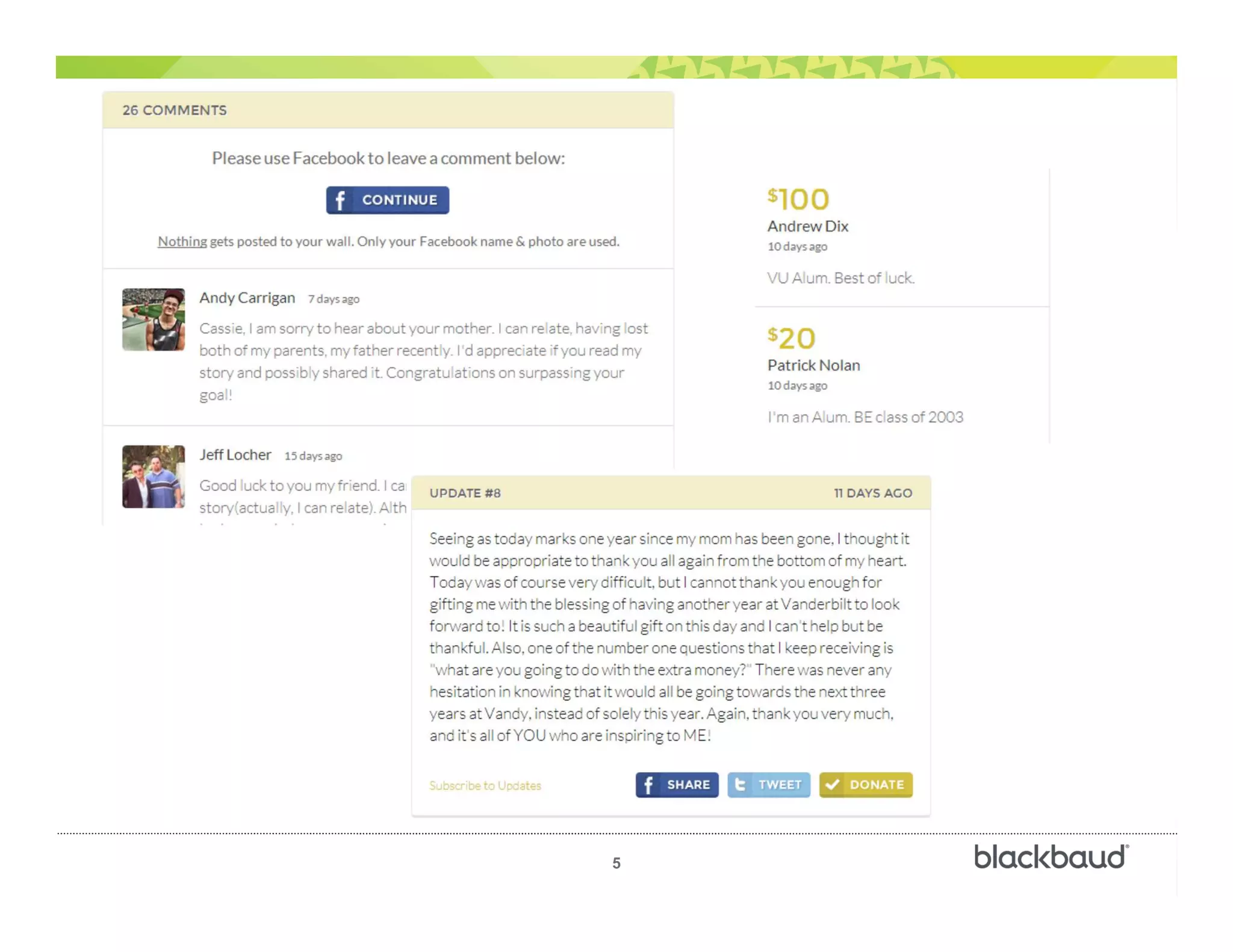 )
5
Blackbaud Enterprise Customer Summit
 