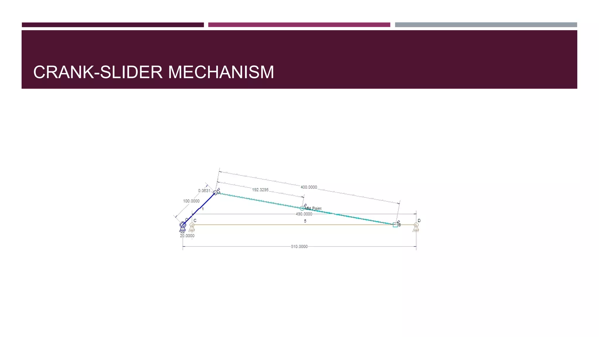 CRANK-SLIDER MECHANISM
 