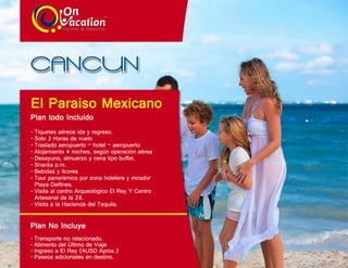 Cancun paraiso mexicano
