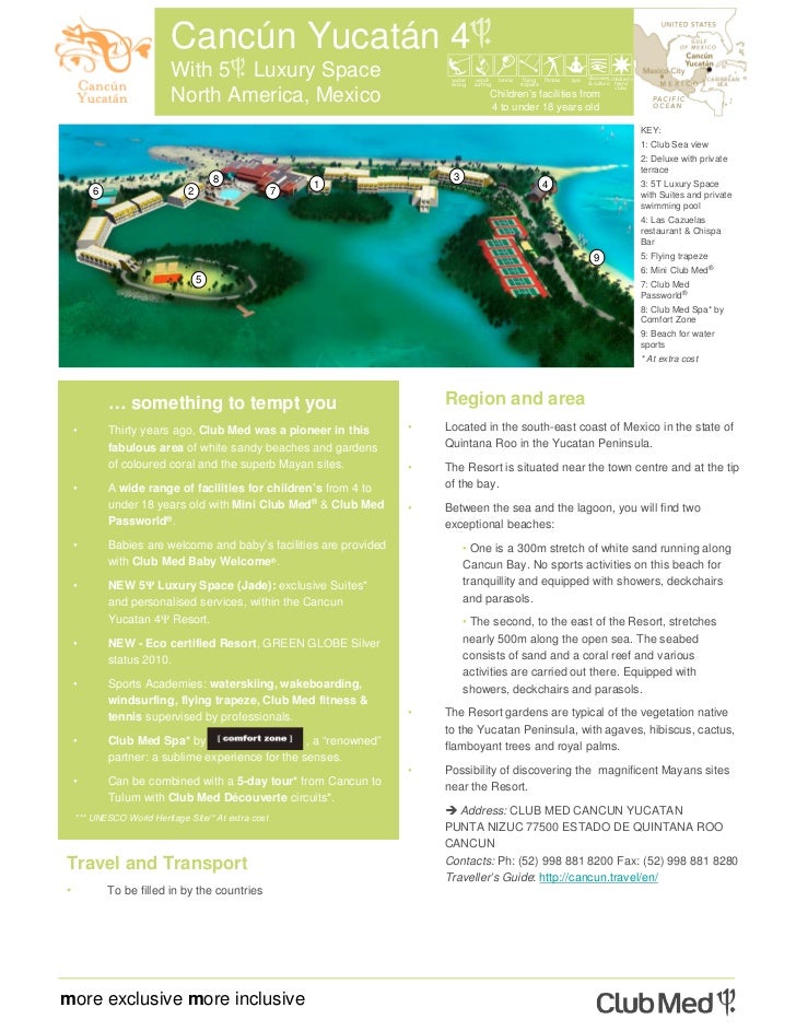 Cancun Yucatan Club Med Loma