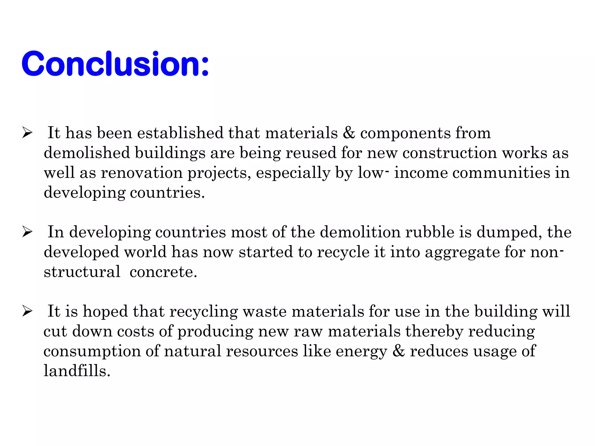 Photo inspiration: Gallery Detail: C And D Waste Ppt