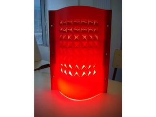 Candeeiros em acetato