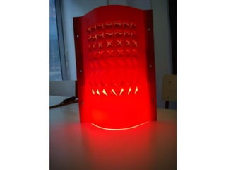 Candeeiros em acetato