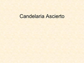 Candelaria Ascierto 