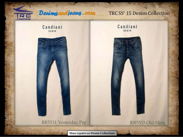 Candiani SS' 15 Denim collection
