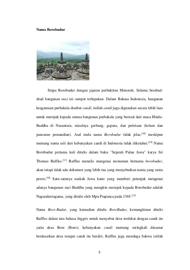 Cerita Candi Prambanan Dalam Bahasa Inggris