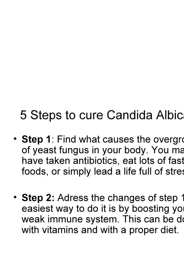 Candida Albicans Treatment