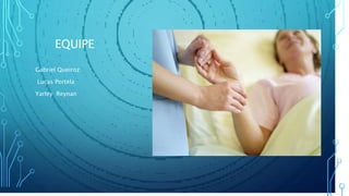 EQUIPE
Gabriel Queiroz
Lucas Portela
Yarley Reynan
 