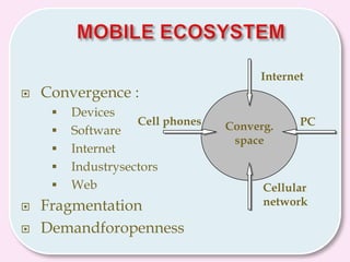 Convergence :<br /><ul><li>Devices