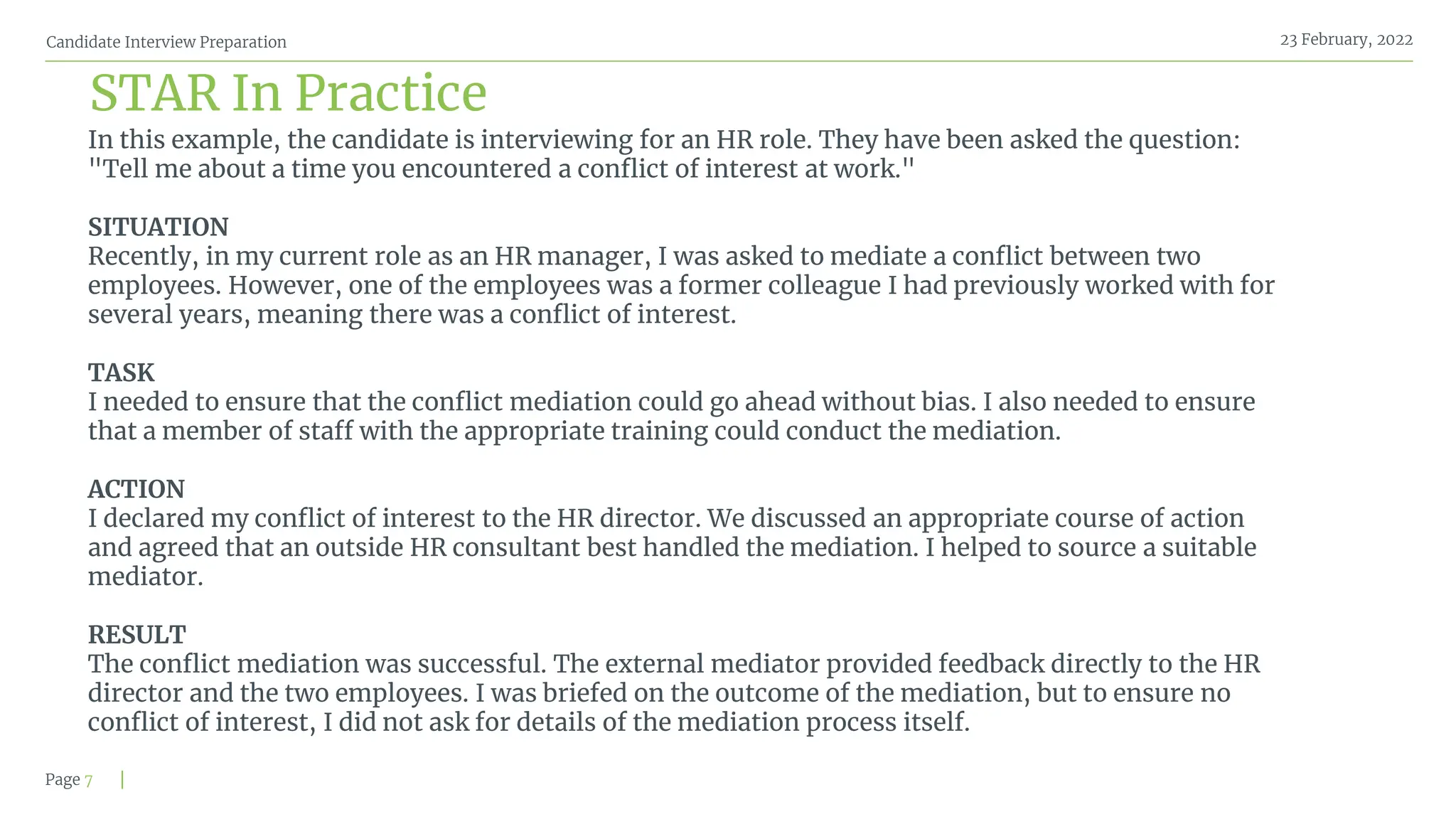 Candidate Interview tips for career development | PDF