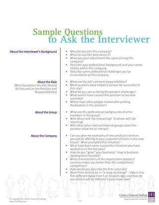 Candidate Interviewing Guide | PDF
