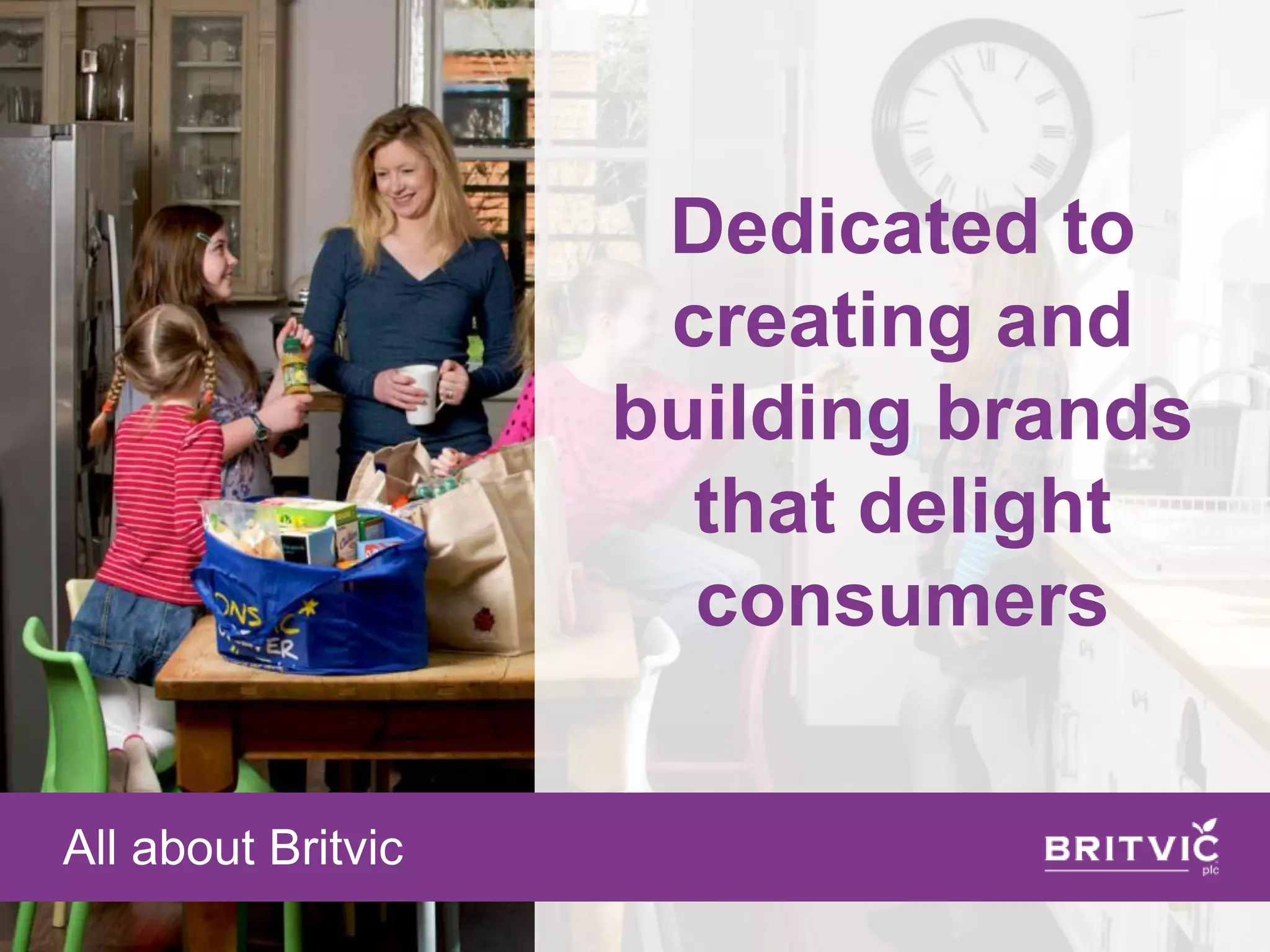 Britvic Soft Drinks Information Pack | PPT