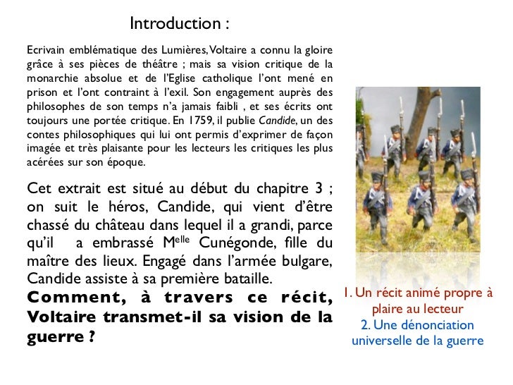 Dissertations, commentaires composés, notes de recherche et mémoires | blogger.com dissertation candide guerre