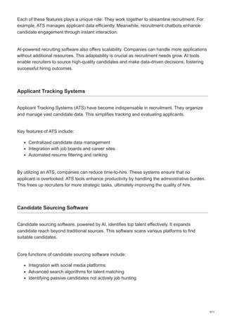 How AI Recruiting Software is Revolutionizing the Hiring Process | PDF