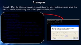 C and its errors | PPTX