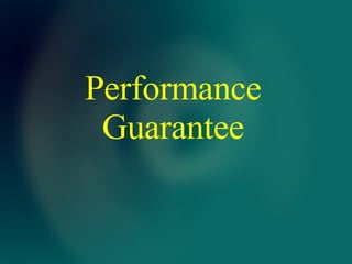 Performance Guarantee 