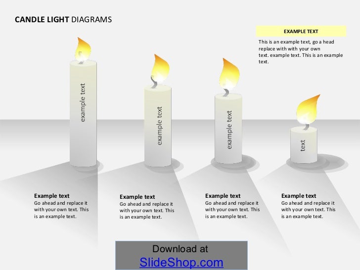 Candle light diagram