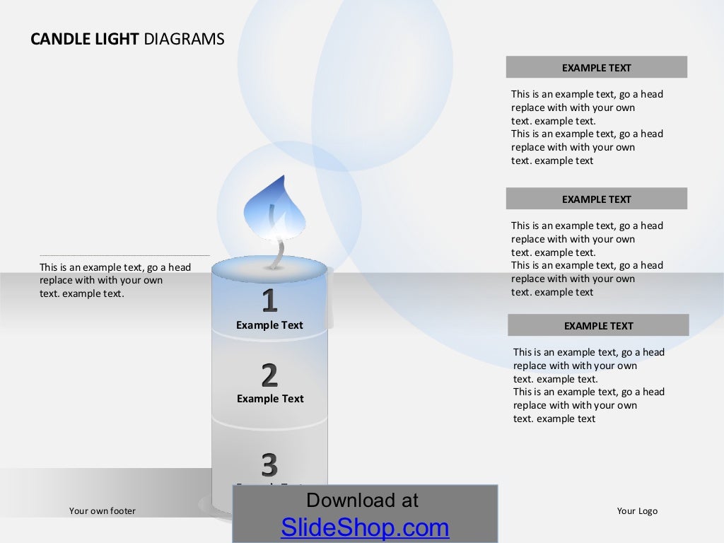 Candle light diagram