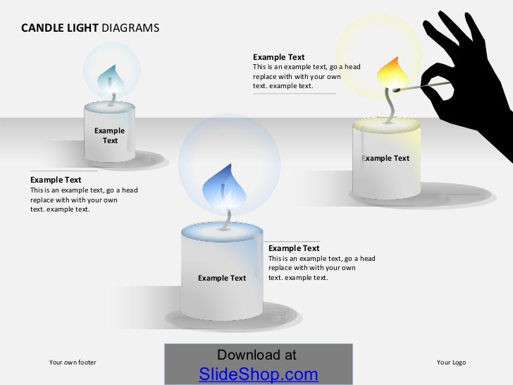 Candle light diagram