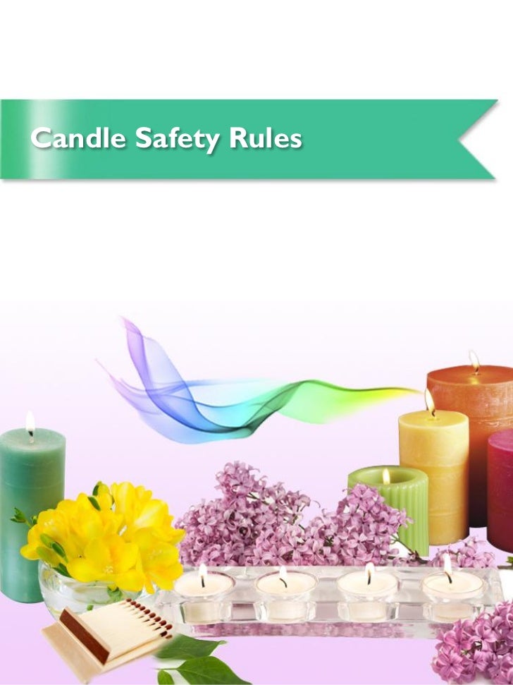 Candle safety rules