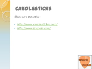 CandlesticksPadrões de Reversão de Baixa/ ContinuaçãoBaixa confiabilidadeLong Black CandlestickBlack MarubozuBlack Closing MarubozuBlack Opening Marubozu