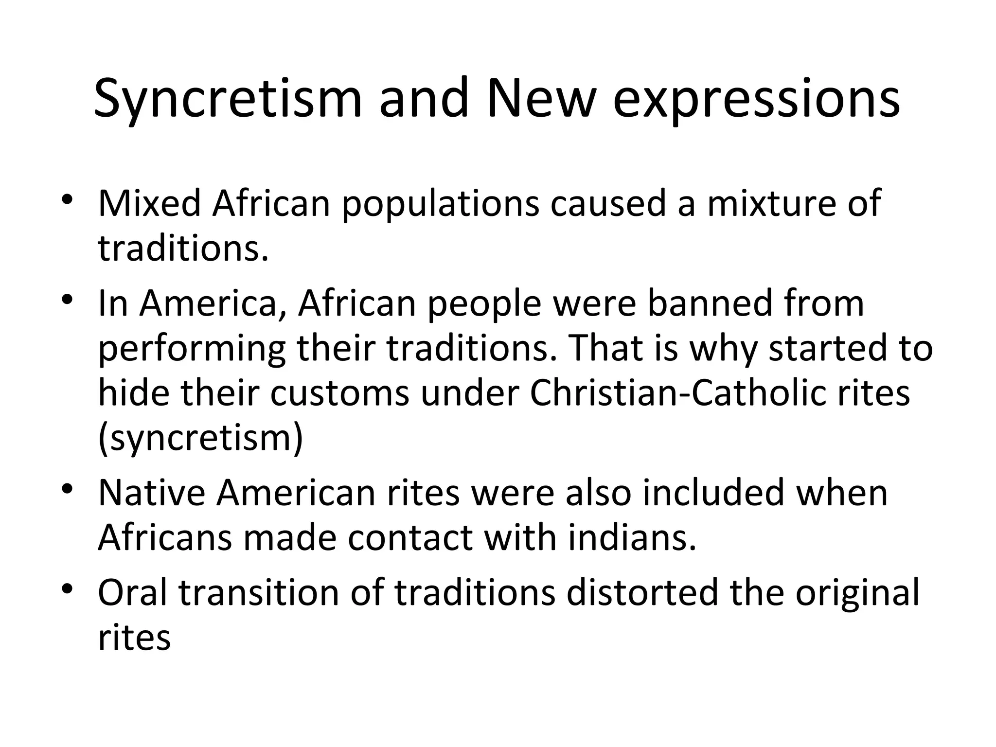 Candomble & Orixas | PPT