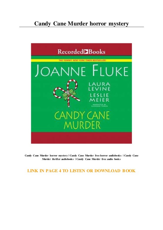 Candy Cane Murder horror mystery
