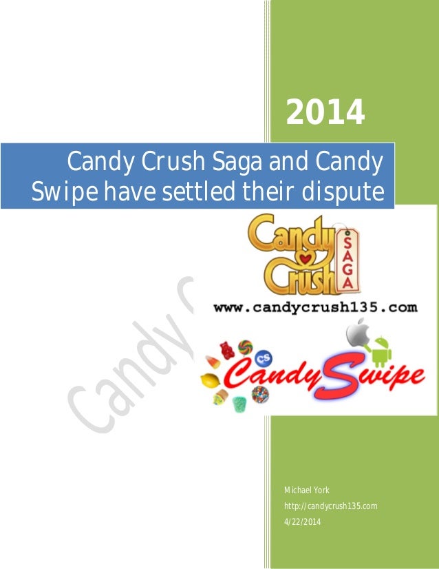 candy crush saga and candy swipe have settled their dispute