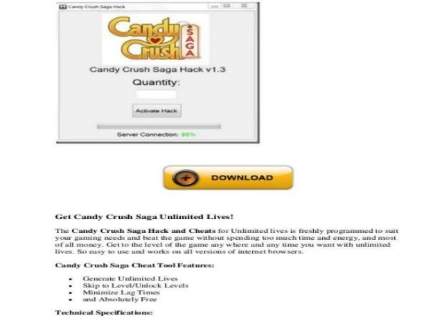Candy Crush Saga Hack 2013
