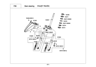 F06 Stem steering PHUỘT TRƯỚC
- 51 -
 