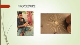 Handicrafts - cane work | PPTX